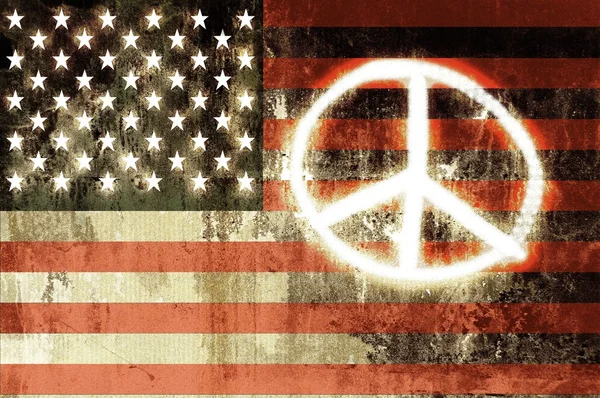 USA Fredstecken — Stockfoto