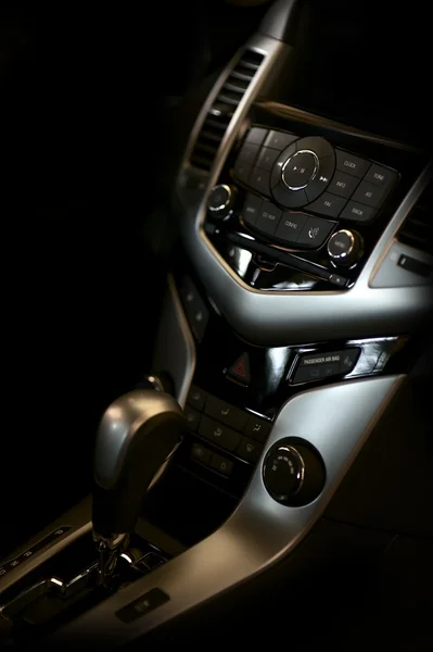 Dark Vehicle Interior — Stock Photo, Image