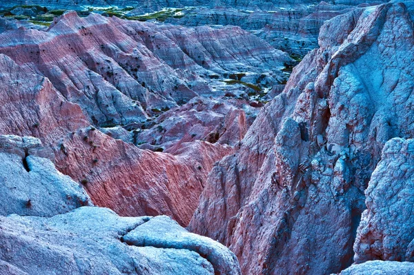 Badlands Arenitos — Fotografia de Stock