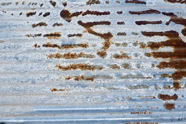 Feuille de métal corrodée — Photo