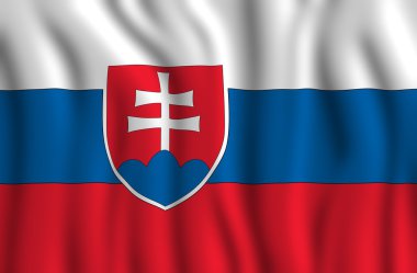 Slovakya ulusal bayrak