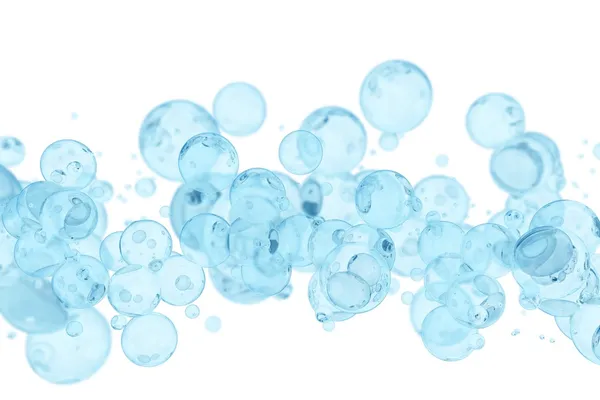 Blue Bubbles — Stock Photo, Image