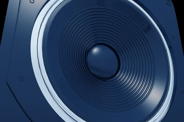 Blue Speaker — Stock Photo, Image