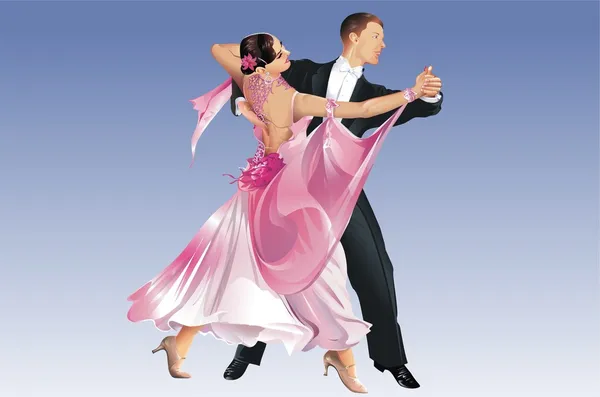 Classic Dancers — Stock Photo, Image