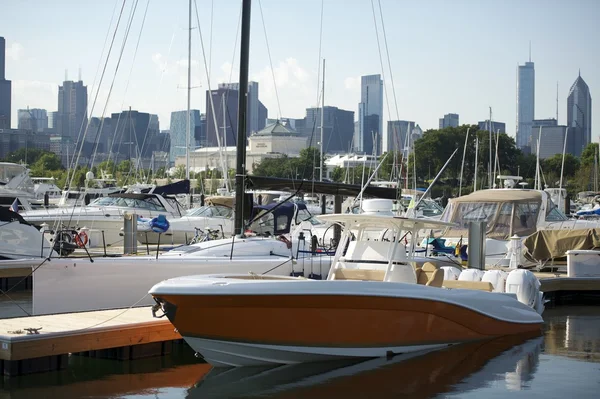 Boats in Harbor — Stock Photo, Image