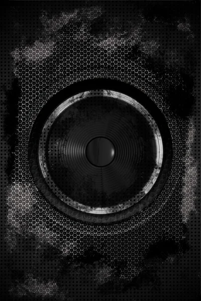 Grungy Speaker — Stock Photo, Image