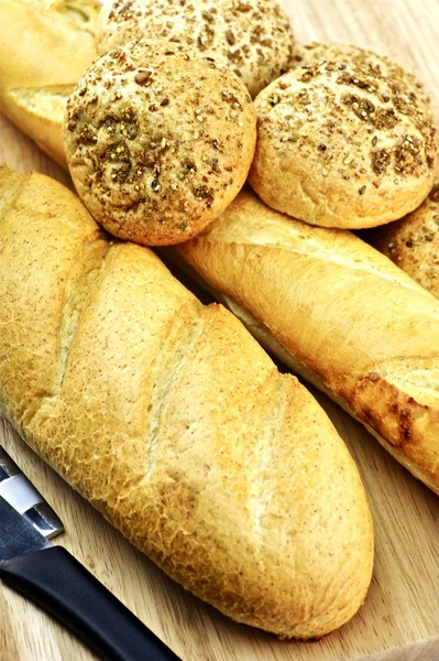 Fresh Baked Breads — Stock Photo, Image