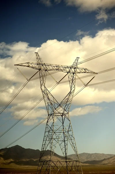 High Voltage Lines — Stock Photo, Image