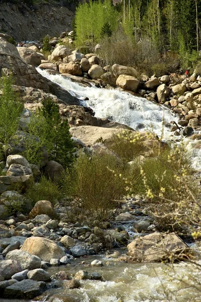 Alluvial Falls Colorado — Stock Photo, Image