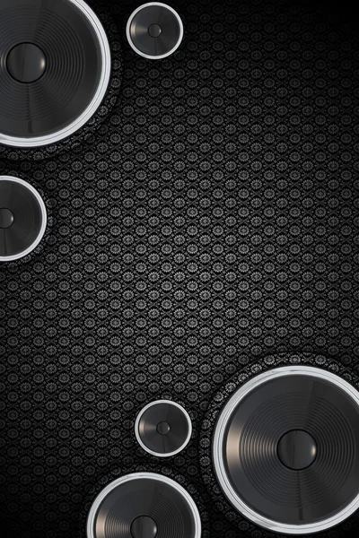 Speakers Background — Stock Photo, Image