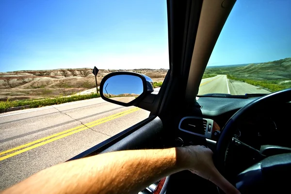 Conduire à travers l'été — Photo