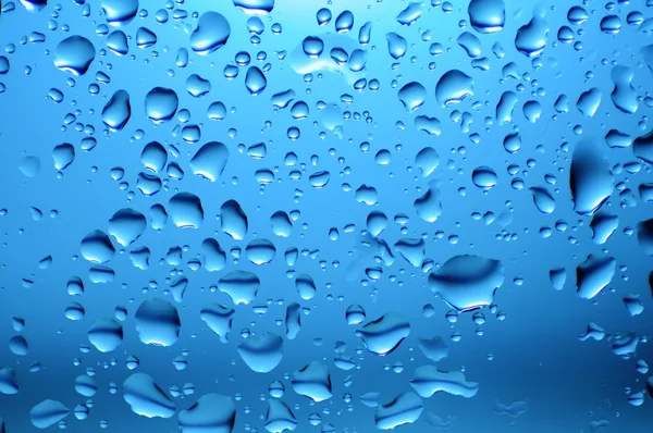Glas i regnet — Stockfoto