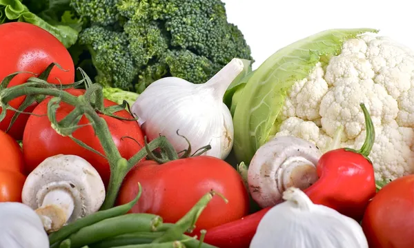 Pila de verduras — Foto de Stock