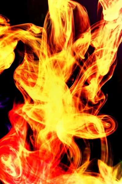 Red Flames — Stock Photo, Image