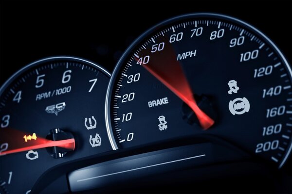 Sporty Speedometer
