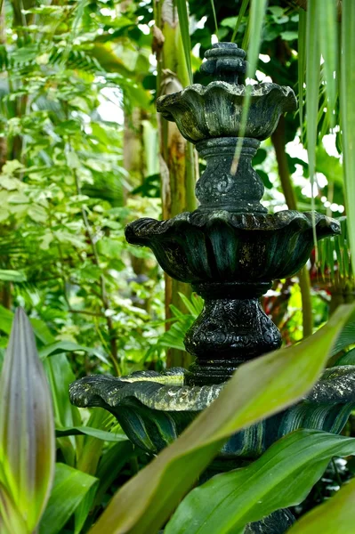 Gartenbrunnen — Stockfoto