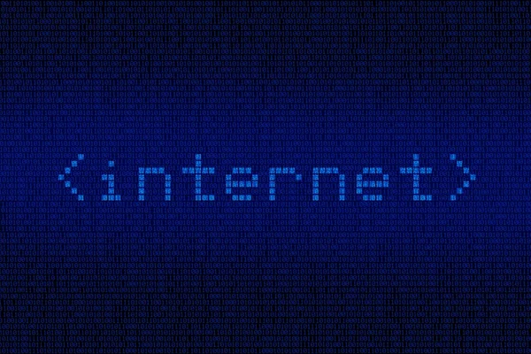 Fundo da Internet Digital — Fotografia de Stock