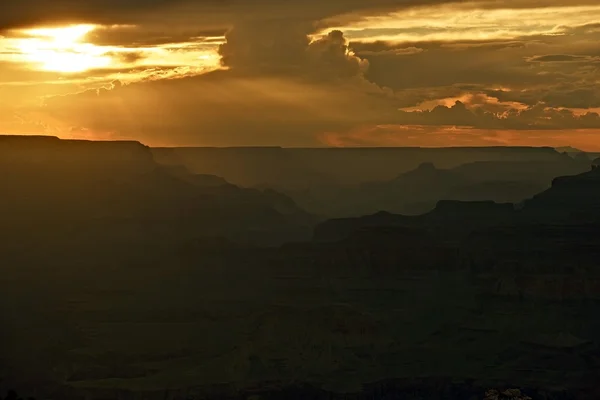 Arizona sunset cânions — Fotografia de Stock