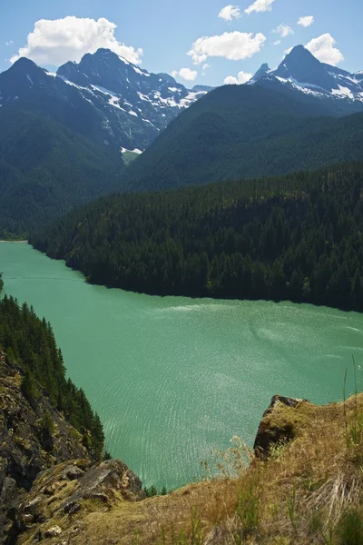 Diabo Lake North Cascades — Stock Photo, Image