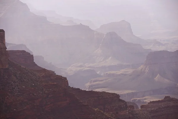 Paesaggio Hazy Canyon — Foto Stock