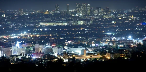 Beverly Hills à noite — Fotografia de Stock