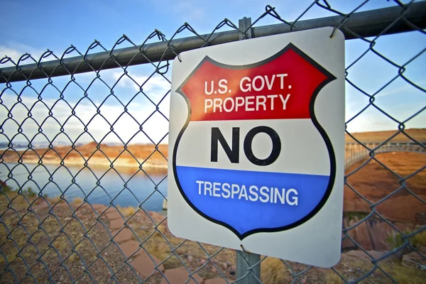 No invadir el gobierno de EE.UU. — Foto de Stock