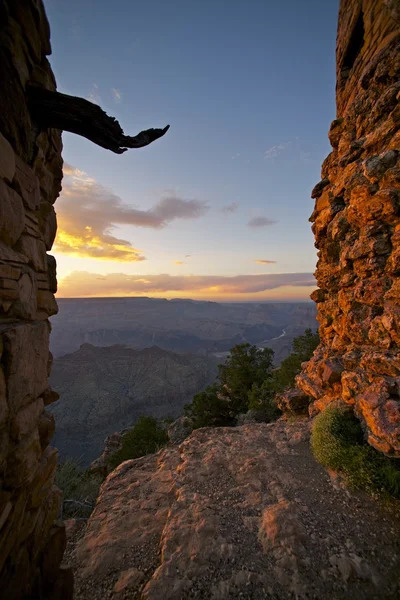 Grand Canyon Overlook — Stock Photo, Image