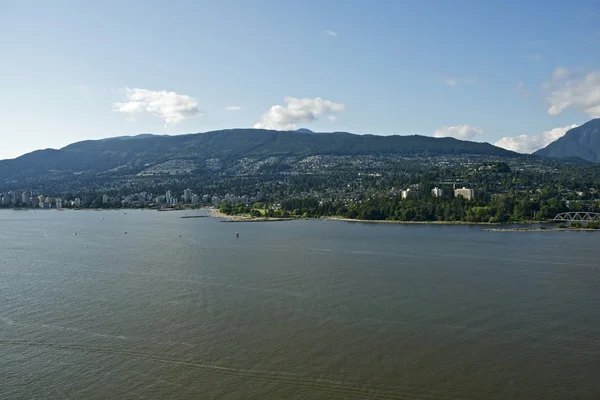 Foto aerea di Vancouver Nord — Foto Stock