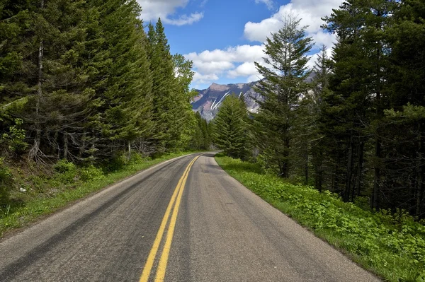 Malownicze drogi montana — Zdjęcie stockowe