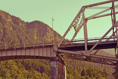 Oregon eski metal Köprüsü