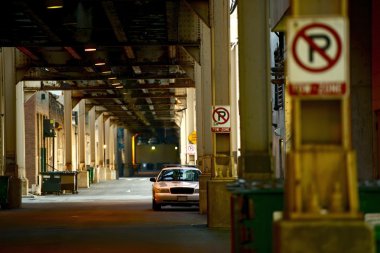 Downtown chicago sokak