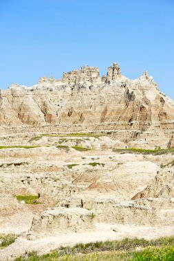 Badlands kumtaşı pinnacles
