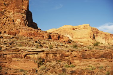 Utah kayalık çöl