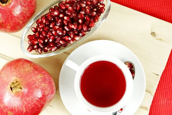 Pomegranate Tea — Stock Photo, Image