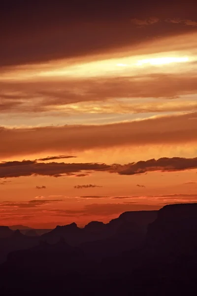 Arizona Horizonte puesta del sol — Foto de Stock