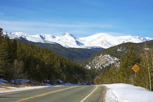 Колорадо под снегом — стоковое фото