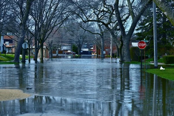 Djupa översvämningar — Stockfoto