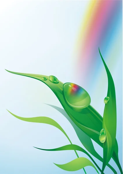 Morning Dew illustration — Stockfoto