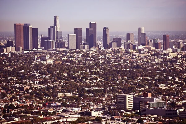 A paisagem urbana de los angeles — Fotografia de Stock