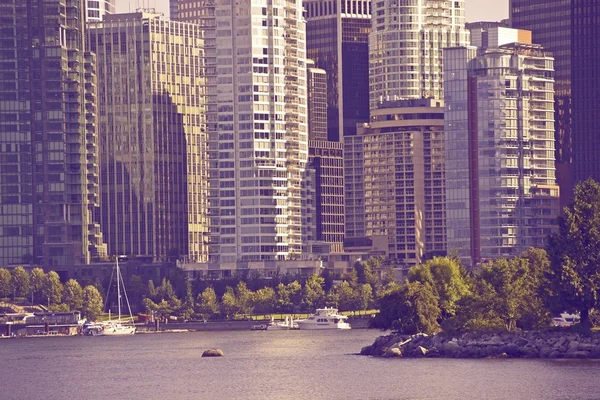 Vancouver in UV-Licht — Stockfoto
