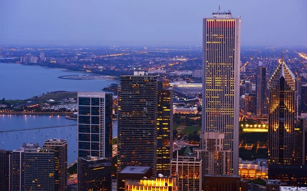 Chicago lago michigan — Foto de Stock