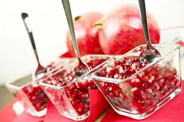 Pomegranate Dessert — Stock Photo, Image