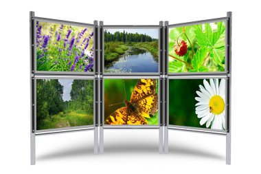 Fotoğraflar ekran stand