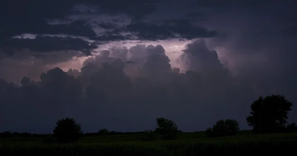 Storm op de horizon — Stockfoto