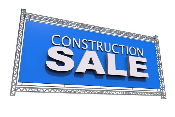 Construction Sale Isolated — Stock Photo, Image