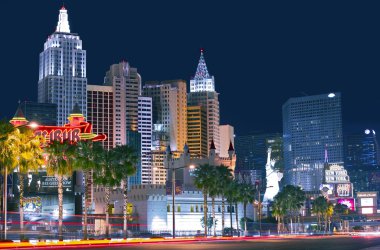 Las vegas strip, gece