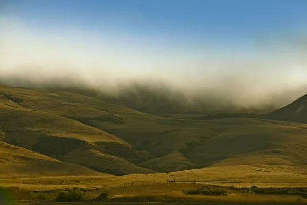 Каліфорнійський Туманний пагорби — стокове фото