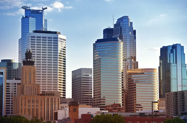 Skyline w Minneapolis — Zdjęcie stockowe