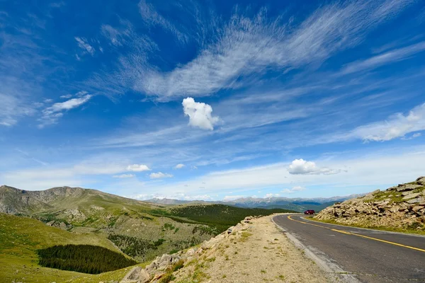 Strada di montagna del Colorado — Foto Stock