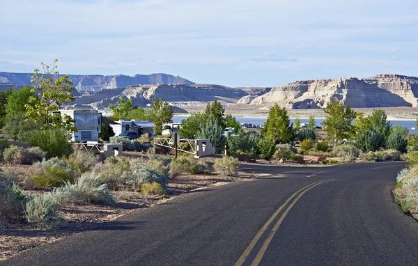 Parc de véhicules récréatifs en Arizona — Photo